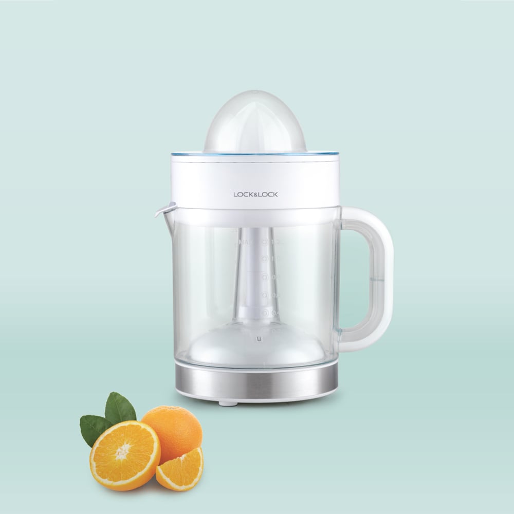 Máy Vắt Cam Thương Hiệu LocknLock - 1.2L - Màu Trắng - EJJ241, Máy Vắt Cam Thương Hiệu LocknLock - 1.2L - Màu Trắng - EJJ241
